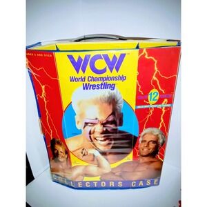 1991 WCW World Championship Wrestling Collectors Case Tara Corp. Ric Flair Sting